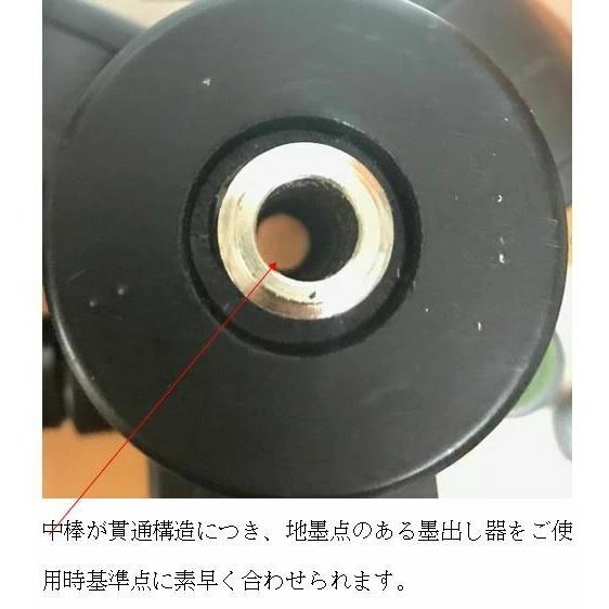 3％OFF ADALIFT 34 エレベーター三脚 5/8＆1/4インチネジ兼用 アルミ金属製 ジョイント式 墨出し器用 回転レーザー用 測量機器用 軽天作業用 3.4ｍ 屋内屋外両用_7