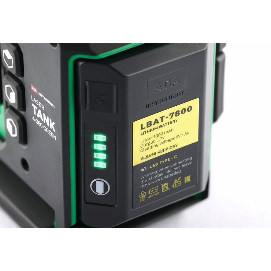 3％OFF グリーン レーザー墨出し器 TANK タンクフルライン4ー360G