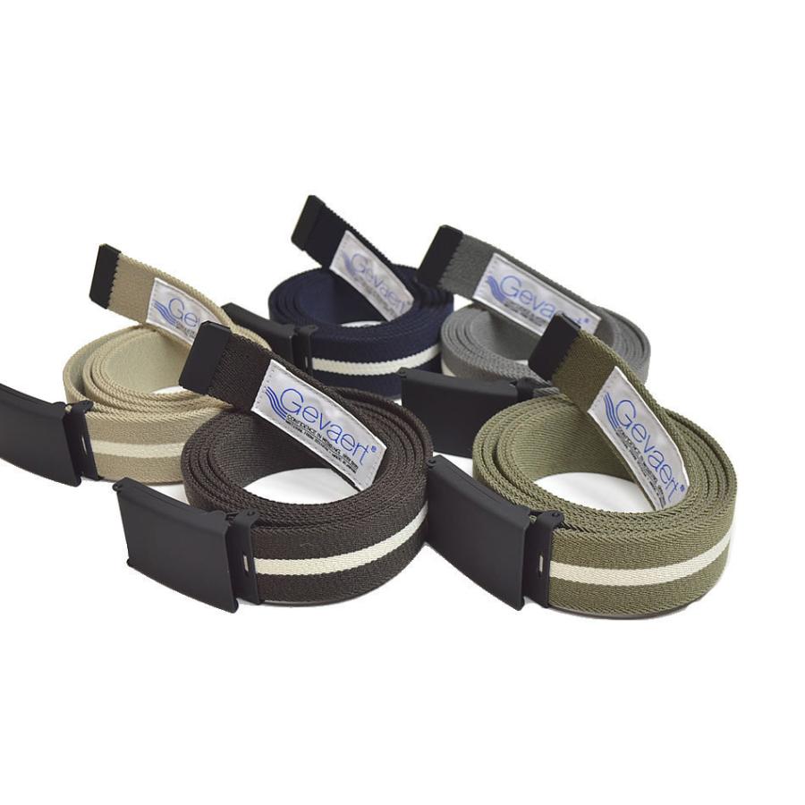 ライン ベルト ゲバルト(GEVAERT)日本製 GIベルト 布ベルト