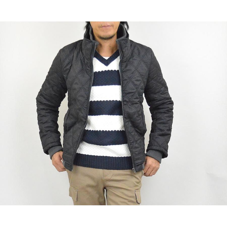 キルティングジャケット メンズ ジャケット はおり 大きいサイズ あり 撥水加工 中綿 キルティングコート キルトコート スタンドカラー 防寒 防風 秋 冬 Jkb アダマス ヤフー店 通販 Yahoo ショッピング