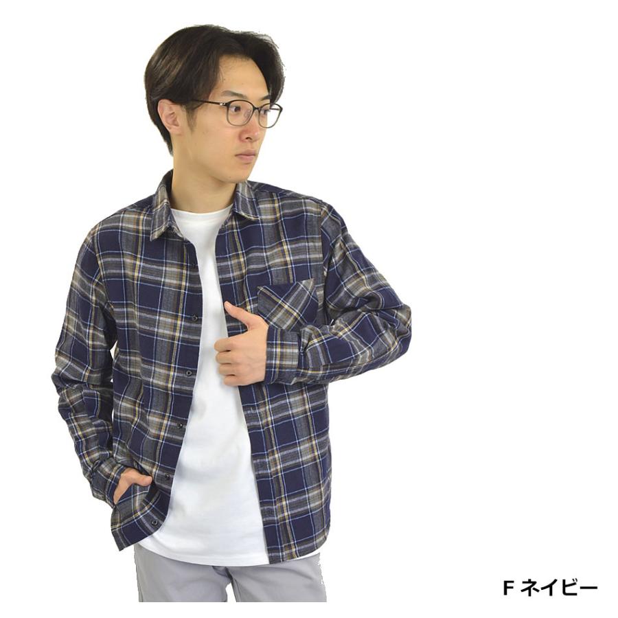 MARKAWARE チェック柄 長袖シャツ ネイビー系 MARKAWARE チェック柄 長袖シャツ ネイビー系 MARKAWARE チェック柄