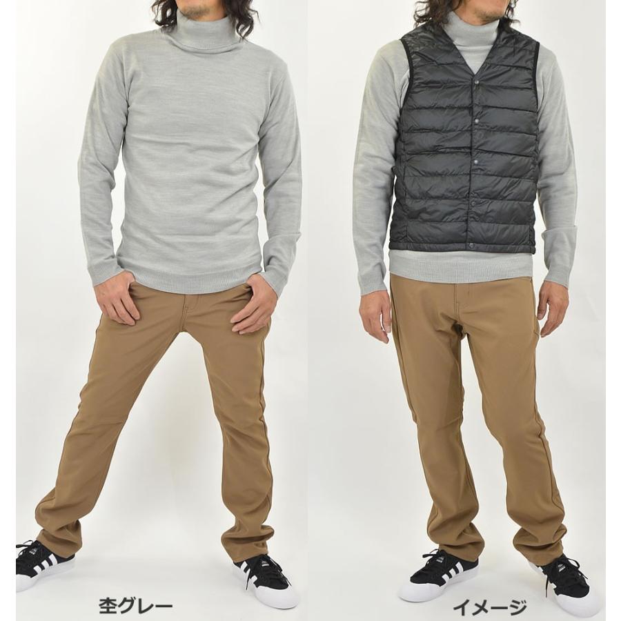 カシミアタッチ ニット メンズ タートルネック ニットセーター 薄手 タイト ハイネックニット 暖かいインナー 保温 無地 秋 冬 春 Nt Ne23 アダマス ヤフー店 通販 Yahoo ショッピング