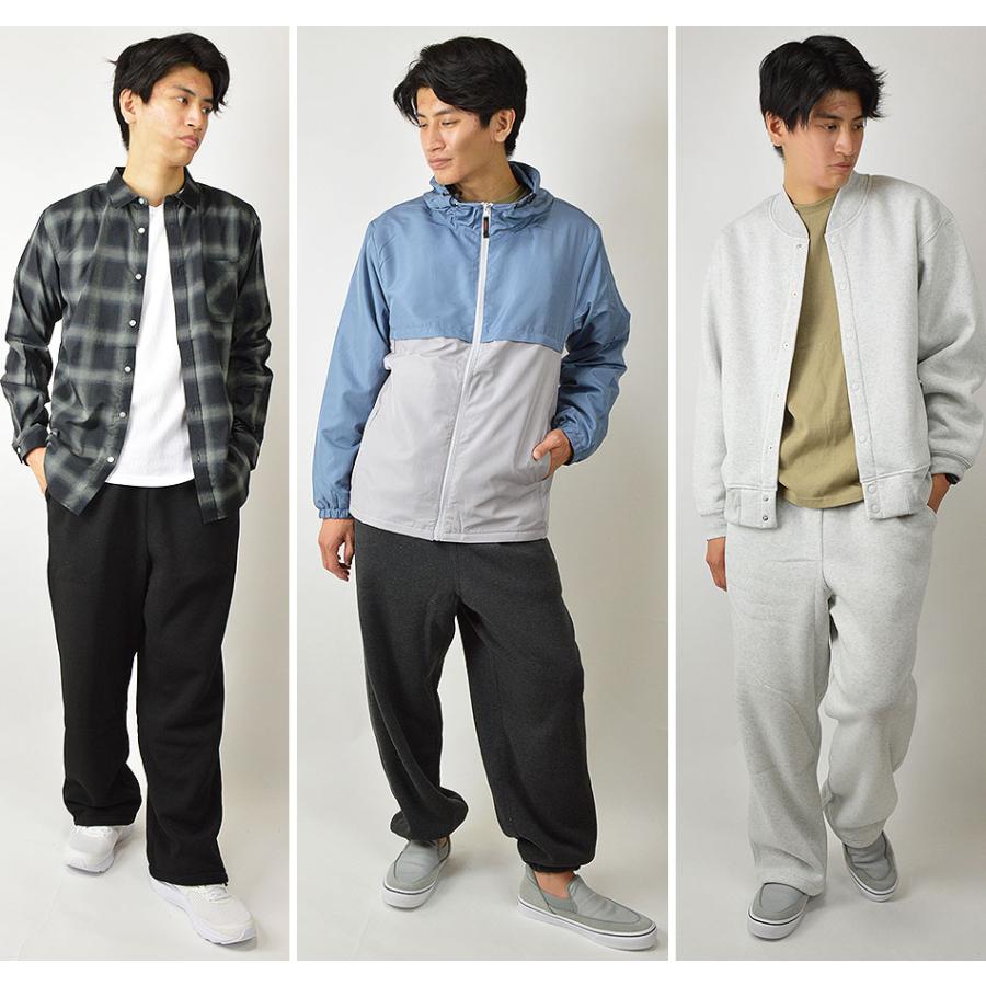 スウェットパンツ メンズ 裏起毛 ヘビーウェイト 厚手 ワイドパンツ