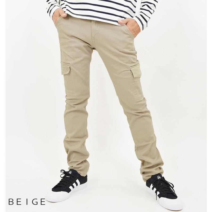 カーゴパンツ メンズ スリム ストレッチ チノパン スキニー パンツ 細い ズボン 綿 コットン チノパンツ ワークパンツ 作業着 ダンス カーキ 黒 春 夏 秋 冬 Pt376o アダマス ヤフー店 通販 Yahoo ショッピング