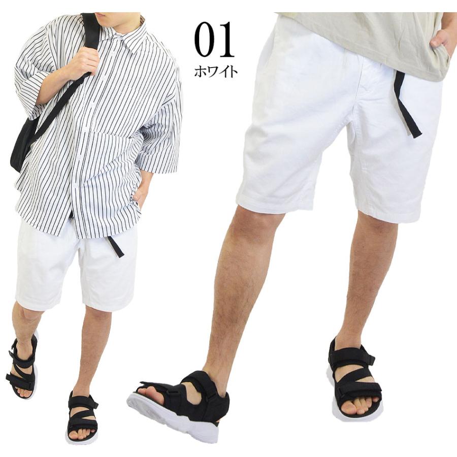 クライミングパンツ ハーフ メンズ ショート 綿100% 膝上 ショート