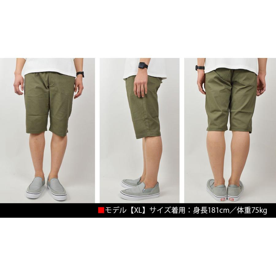 割引あり❤️RUFFLOG 完売品接触冷感ゴルフハーフパンツ　ショートパンツカーキ ハーフパンツ メンズ 接触冷感 ショートパンツ 短パン ストレッチ UV