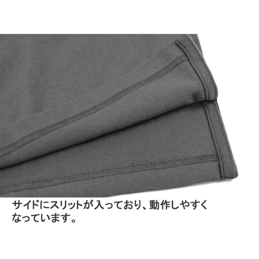 グッドウェア Tシャツ ヘンリーネックTシャツ メンズ 半袖 無地 厚手 大きいサイズ カットソー usaコットン 生地 綿100% 米綿 上質 白 黒 メール便送料無料｜adamas｜18
