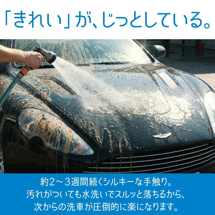 フッ素コーティング剤 AGF 超撥水 艶出し 防汚 車 ボディ ガラス ホイール スマホ 全塗装色対応 高濃度フッ素 簡単施工 アダマスオクタ (100ml) | Adamas octa | 09