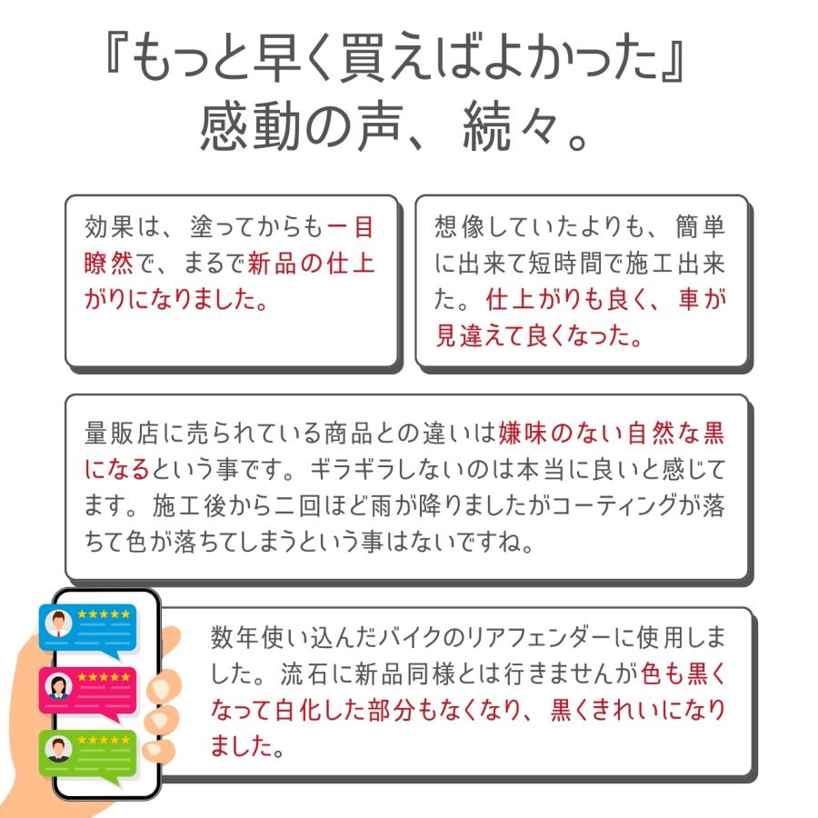 樹脂復活剤 MPS SLASH 塗って拭くだけ 白化した未塗装樹脂が復活 1年 
