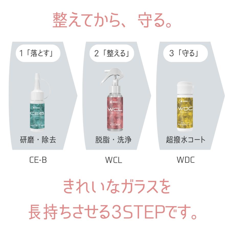 Adamas octa（アダマスオクタ） ガラスクリーナー WCL ウィンドウ