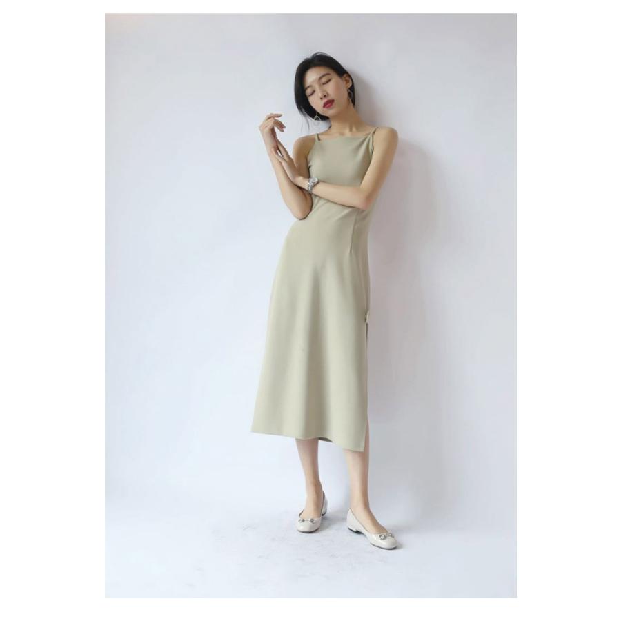 大勧め ワンピース 無地 レディース ワンピース マキシ丈ワンピース キャミワンピース チュニック 夏 スリット 女性 上品 ノースリーブ マキシ丈 ロング ワンピース カラー 02 Www We Job Com