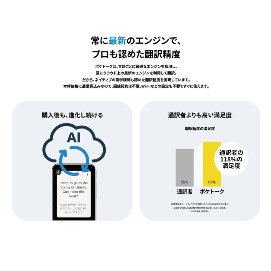 POCKETALK S2 スタンダード スターターセット ポケトーク グローバル