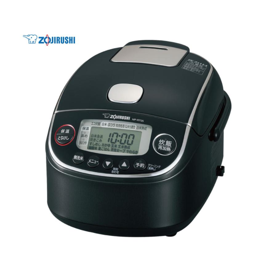 象印 NP-RT05 炊飯器 黒 ユアサプライムス.com｜象印マホービン 小容量圧力IH炊飯ジャー 極め