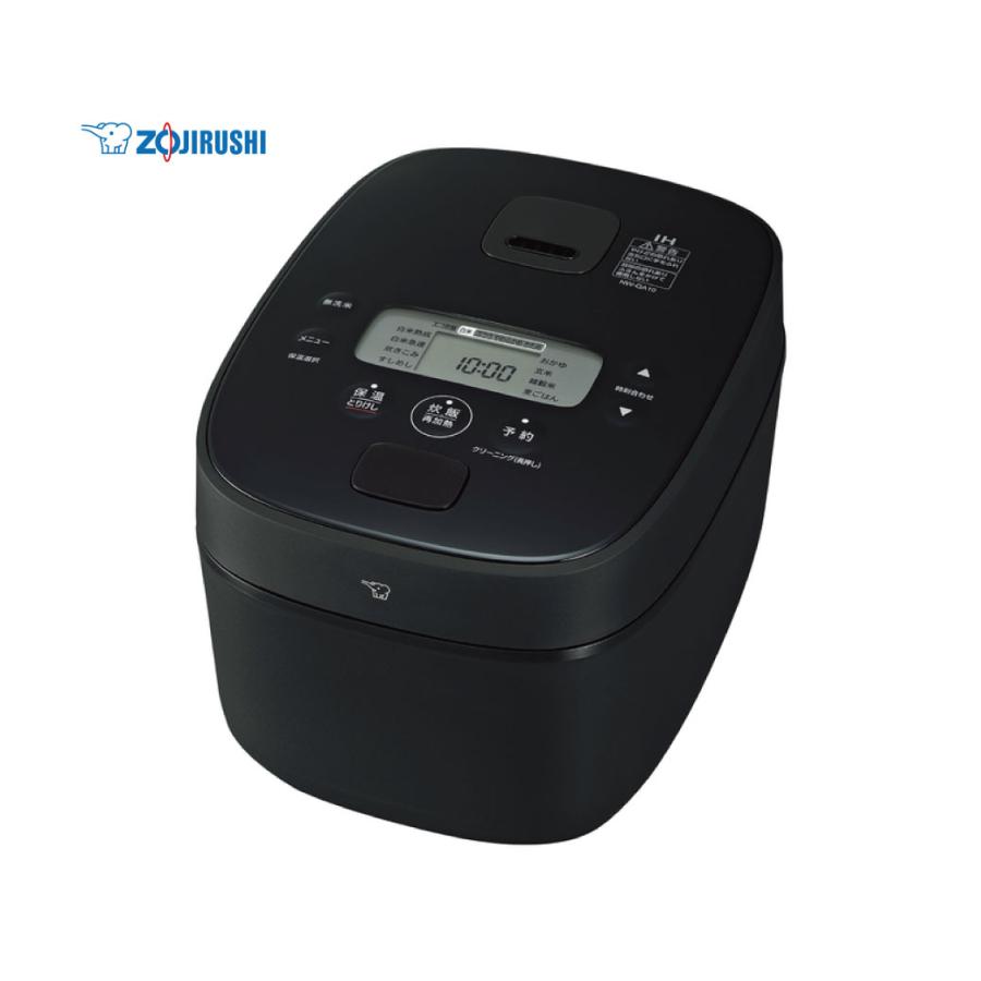 象印 IH炊飯器 極め炊き ブラック NW-QA10 5.5合 黒まる厚釜 NWQA10BA