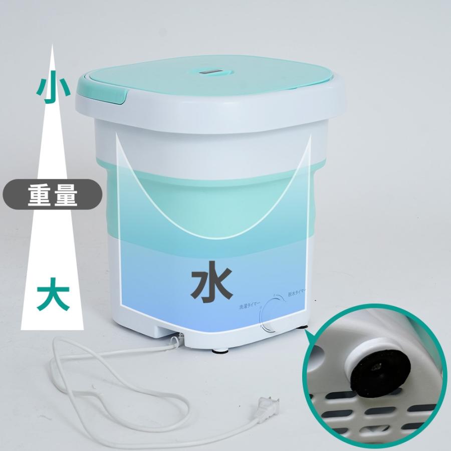 DCT 折り畳み 洗濯機 天使のランドリー DCT-007 ポータブル 折りたたみ