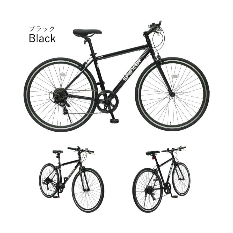 TOPONE クロスバイク SPENCER TCB7006-U 6色 シマノ製6段変速ギア