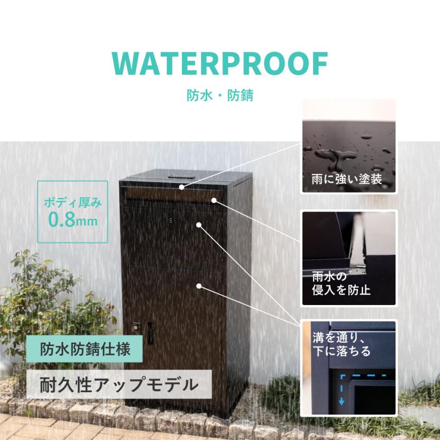 複数投函 宅配ボックス 大容量140L ダイヤルキー 郵便ポスト DooS