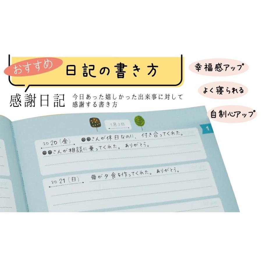3年日記 日記帳 B5 ノートライフ 日記 日本製 ソフトカバー 日付け