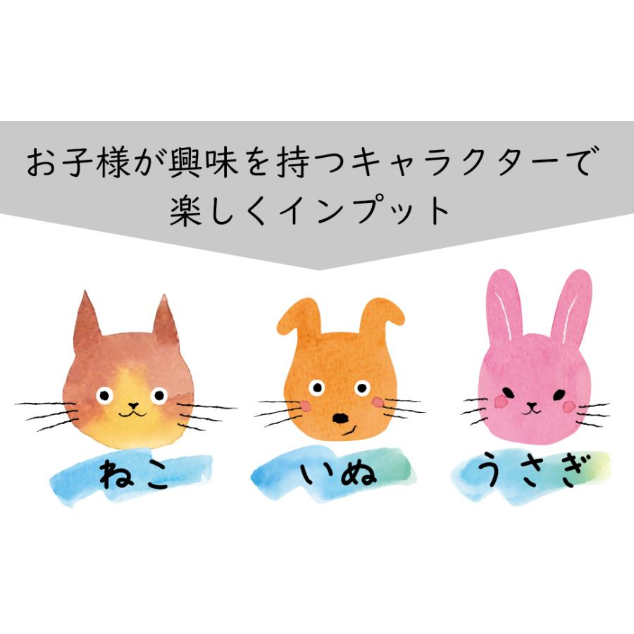 お風呂ポスター かけ算 インド式かけ算 いぬ ねこ うさぎ 学習ポスター