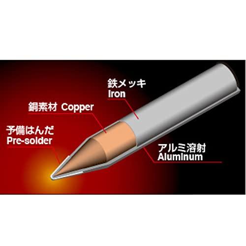 太洋電機産業(goot) 一般電気用はんだごて ニクロムヒーター KS-40R 日本製｜add-shoping｜07