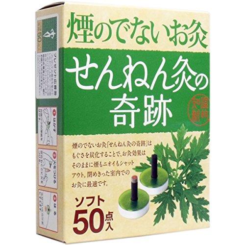 セネファ 煙のでないお灸 せんねん灸の奇跡 ソフト 50点入｜add-shoping｜02