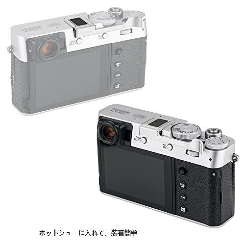 JJC 金属 サムグリップ サムレスト Fujifilm Fuji X100VI X100V X100F X-E4 X-E3 カメラ適用 装着簡単 カメラホールド感を高める 銀｜add-shoping｜06