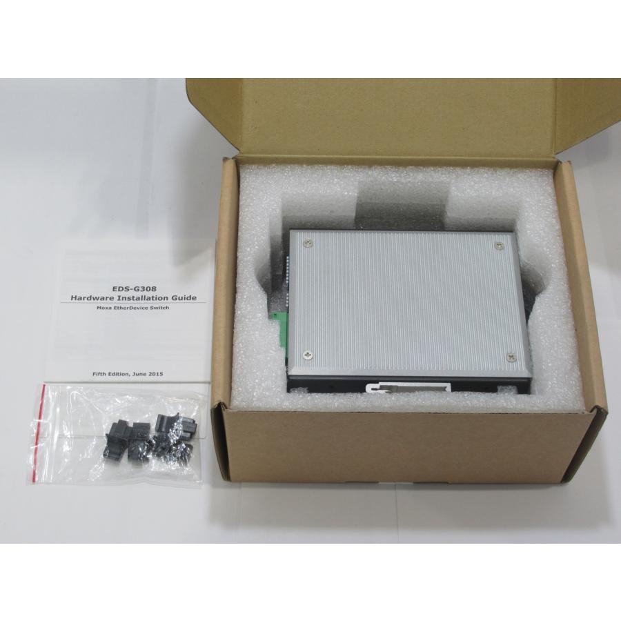 美品✨　MOXA EDS-G308 産業用イーサネット・スイッチ EDS-G308 Series - Unmanaged Switches | MOXA