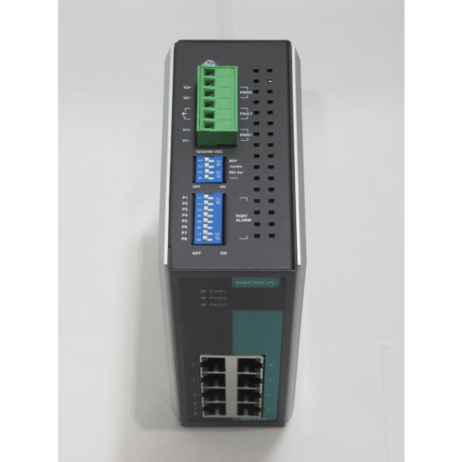 MOXA EDS-G308 産業用イーサネット・スイッチ : アドサンク