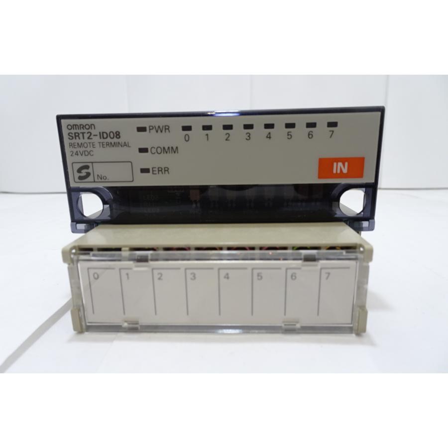 オムロン SRT2-ID08 リモートI/Oターミナル 中古品 ストッパ無し