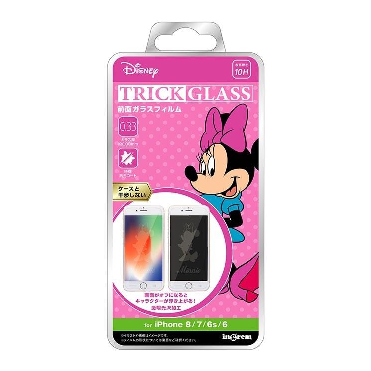 ディズニー Iphone8 Iphone7 Iphone6s Iphone6 トリックガラスフィルム ミニーマウス グッズ かわいい おしゃれ In Dp7s6fg Mn1 In Dp7s6fg Mn1 Add Five 通販 Yahoo ショッピング