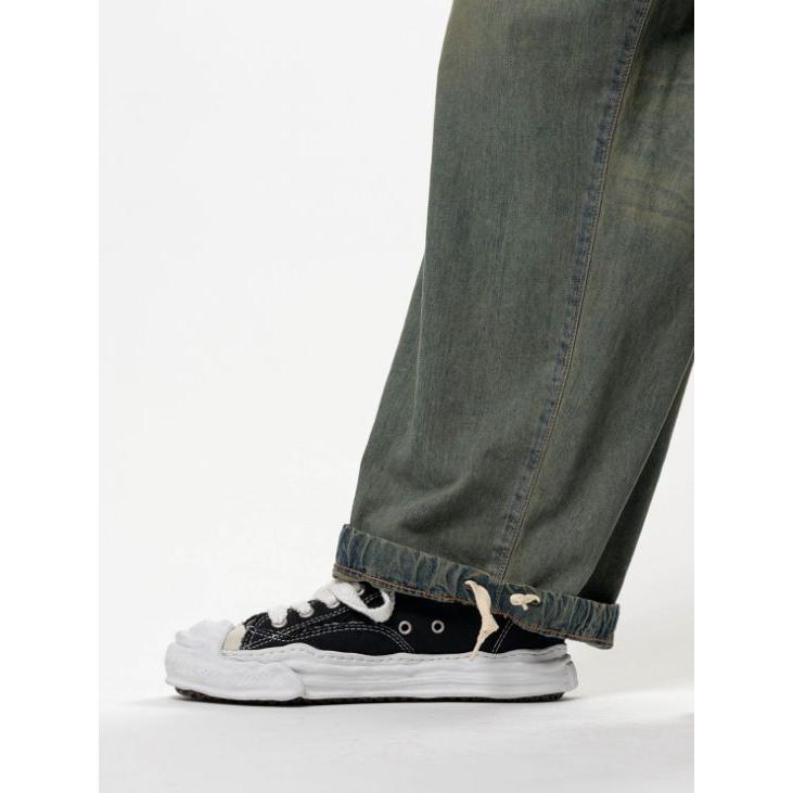 メゾン ミハラヤスヒロ / Maison MIHARA YASUHIRO ライトデニム ワイドパンツ - Light Denim Wide Pants - LIGHT BLUEの画像