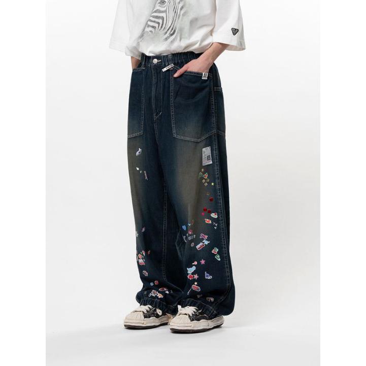 Maison MIHARA YASUHIRO ステッカーデニム　38 MAISON MIHARA YASUHIRO（メゾン ミハラヤスヒロ） メゾン ミハラ
