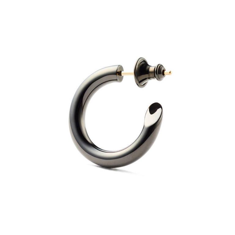 キャリアリング / CAREERING 【両耳用】プラシーボピアス PLACEBO 501(BK)  シルバー925 / 18Kポストの画像