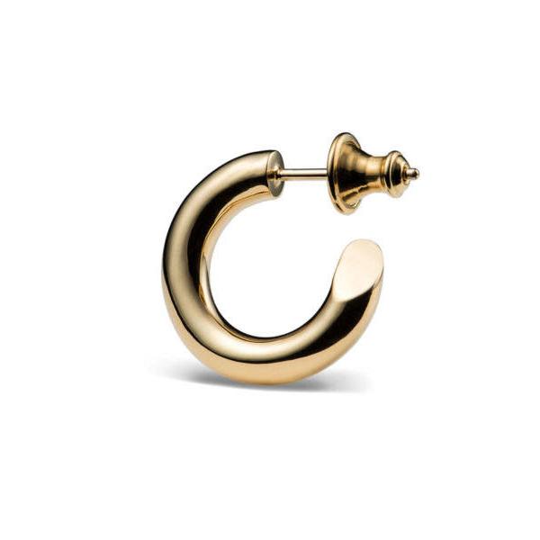キャリアリング / CAREERING 【両耳用】PLACEBO 301F GOLD（プラシーボピアス）｜ シルバー925 / 18Kポストの画像