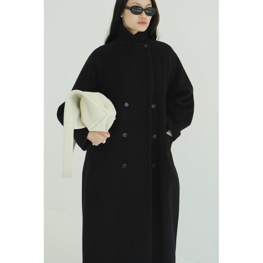 CLANE（クラネ） 【25AW】 ダブルウールロングコート - DOUBLE WOOL