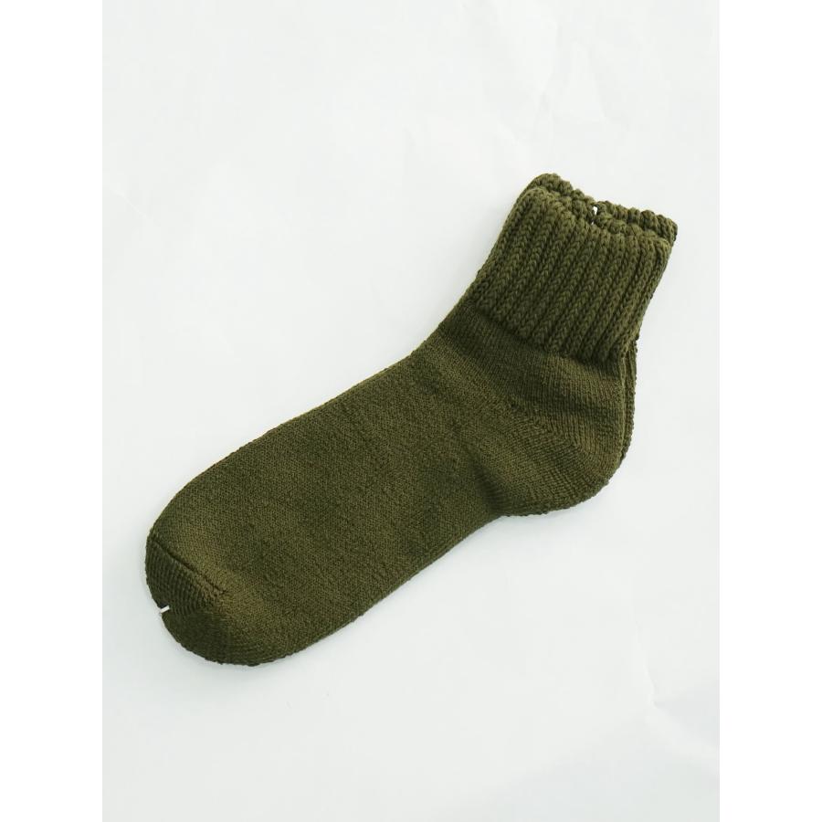 ユニバーサルプロダクツ / UNIVERSAL PRODUCTS 3足パック パイル靴下 - 3P PILE SOCKS - OLIVE/BLACK/WHITE｜addict-online｜04