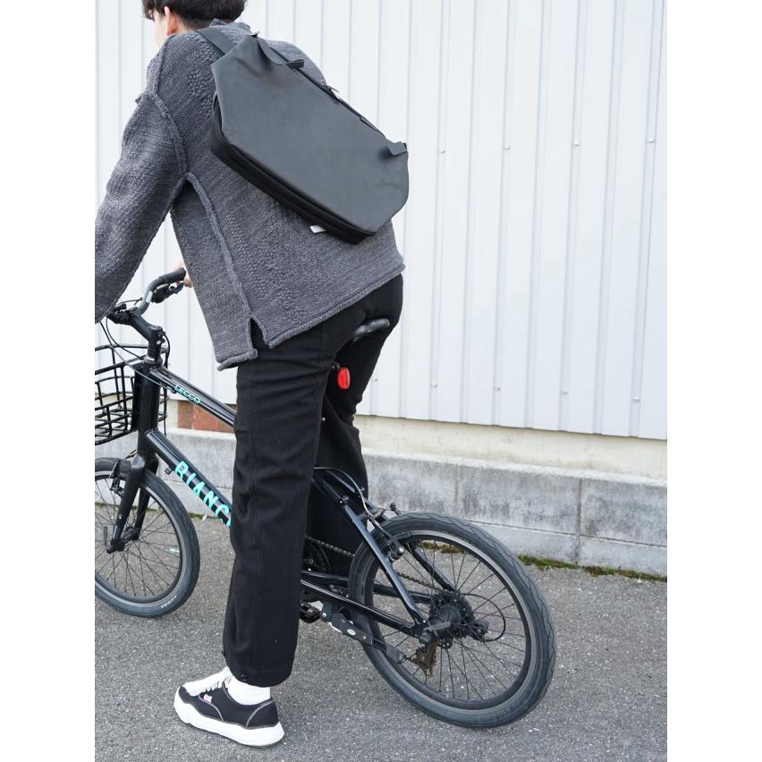 コートエシエル / cote&ciel RISS - Coated Canvas Black 13 NEW - メッセンジャー / ボディ バッグの画像