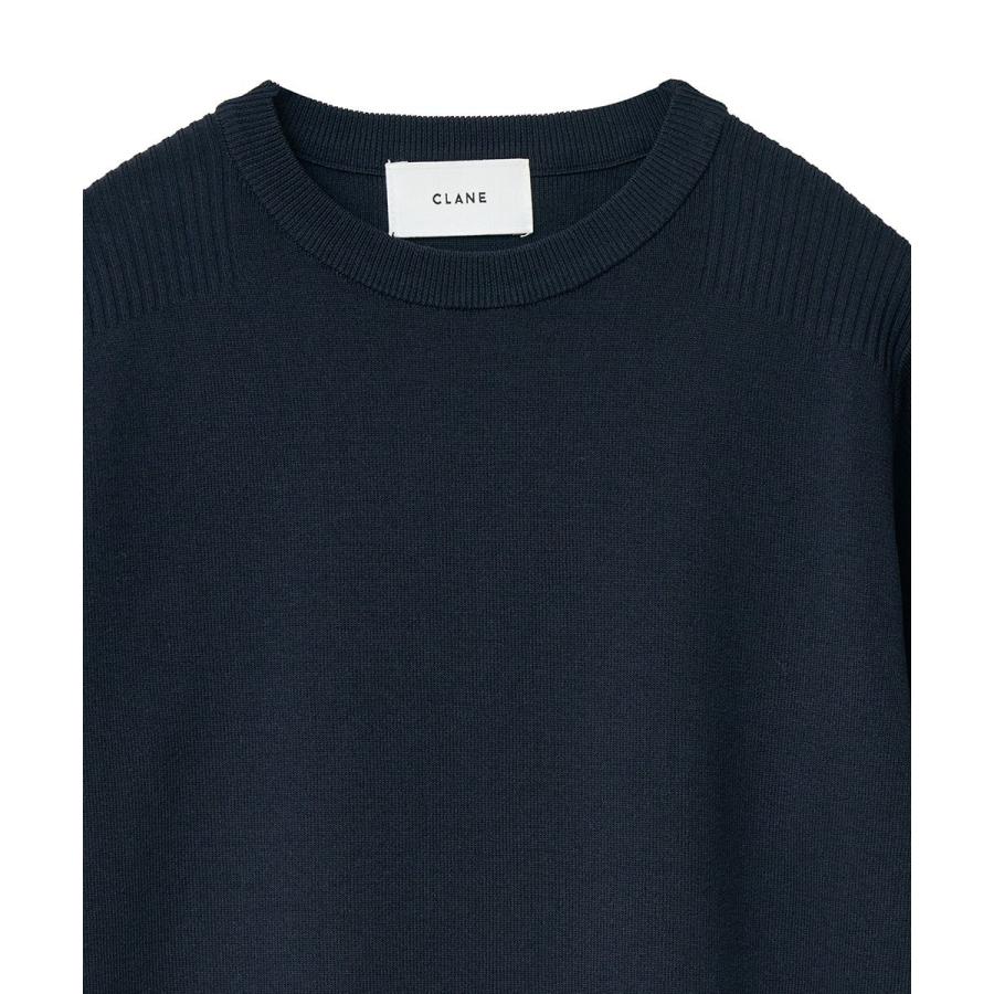 CLANE（クラネ） 【25AW】 ベーシック コンパクト ニット トップス