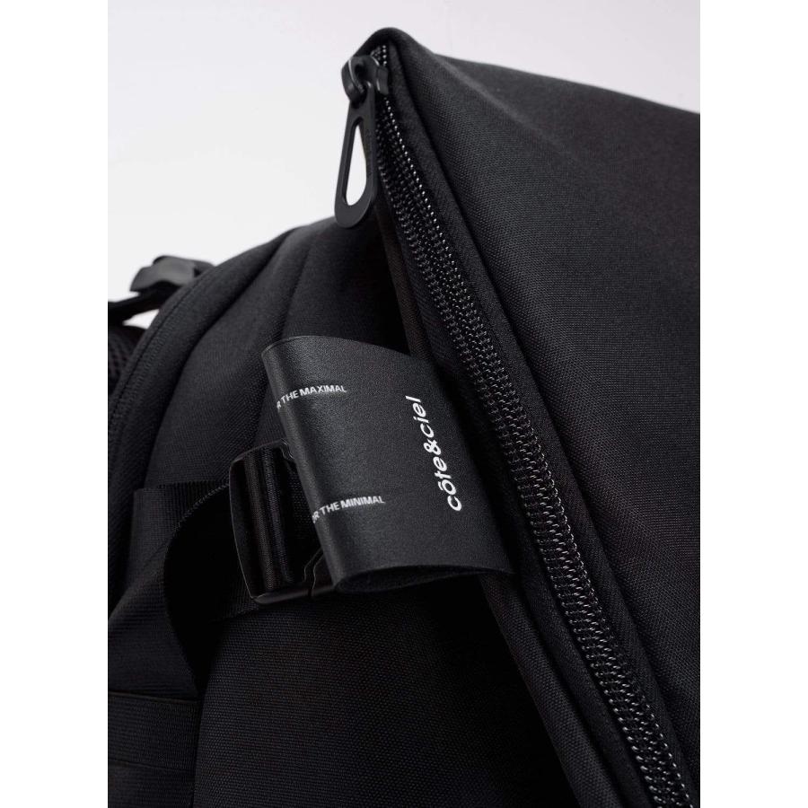 コートエシエル / cote&ciel イザール エア バックパック / リュック - ISAR AIR EcoYarn Black | Limited Editionの画像