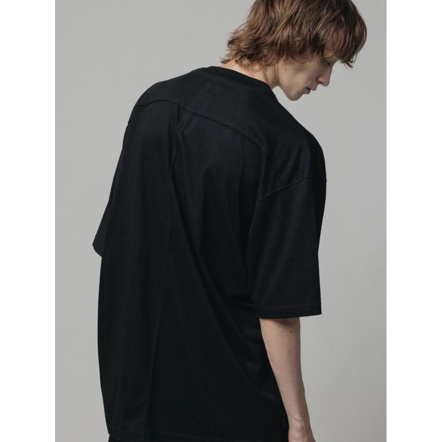 ザ ヴィリディアン / The Viridi-anne 天竺 ポケット - Tcotton jersey pocket t-shirt - BLACK｜addict-online｜07