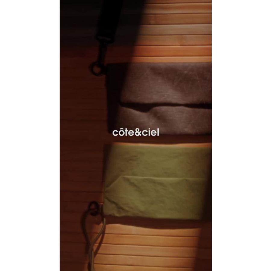 コートエシエル / cote&ciel Hyco Small Smooth Black  - ハイコ スムース ブラック ショルダーバッグ 斜め掛けの画像