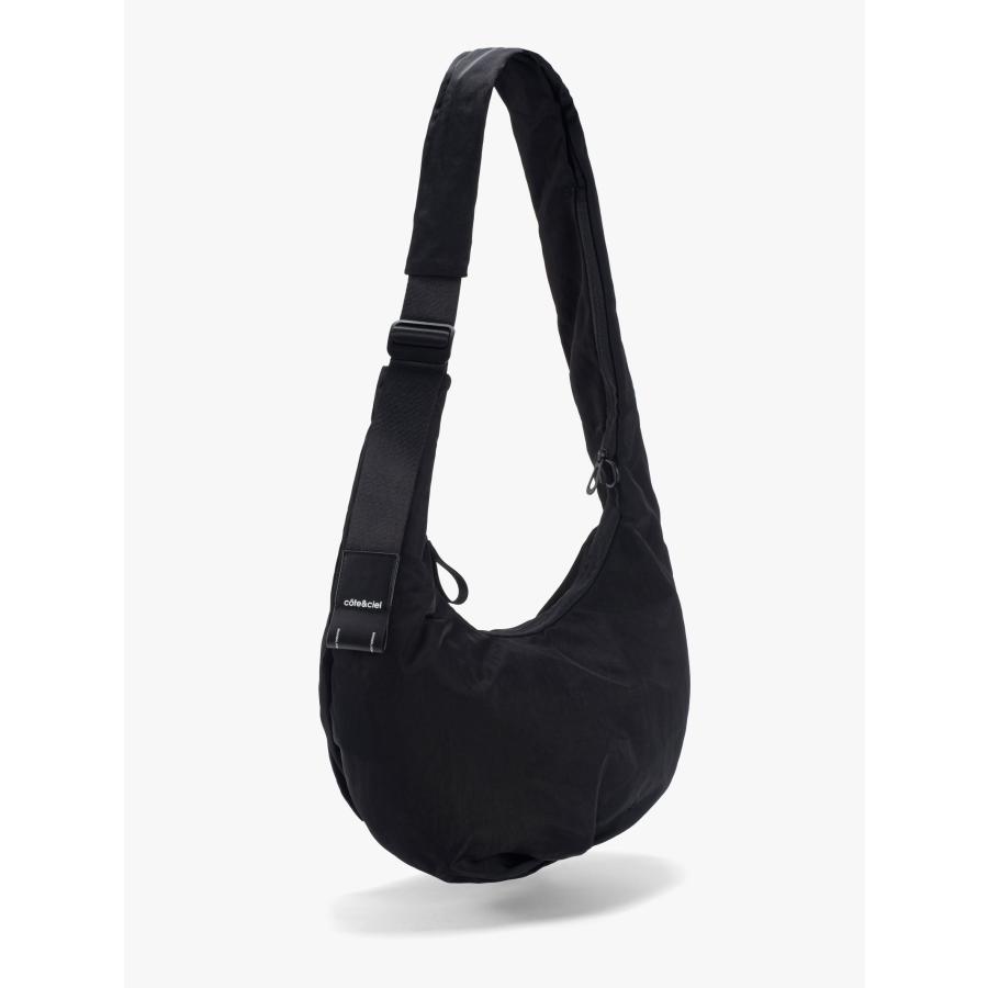 コートエシエル / cote&ciel Hyco Small Smooth Black  - ハイコ スムース ブラック ショルダーバッグ 斜め掛けの画像