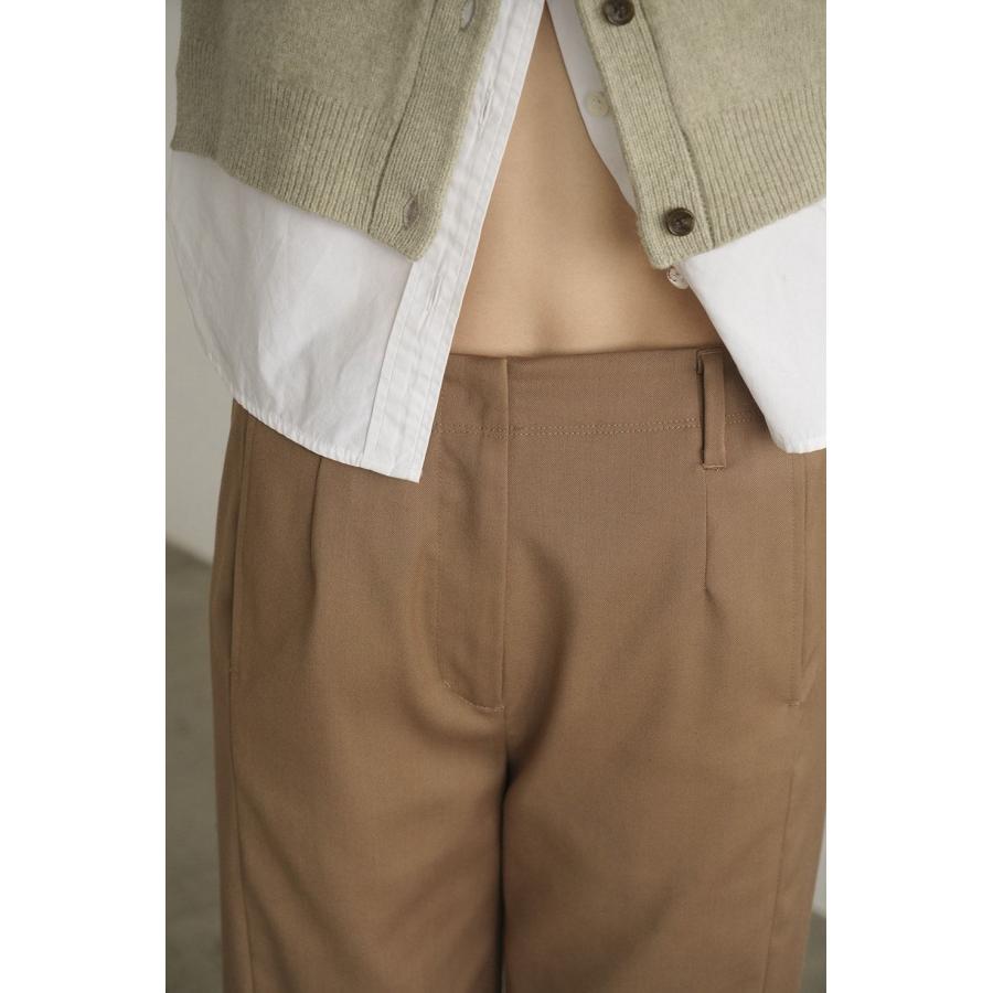 パンツ CLANE LOW WAIST HALF PANTS CLANE - ローウエストハーフパンツ - LOW WAIST HALF PANTS - CAMEL