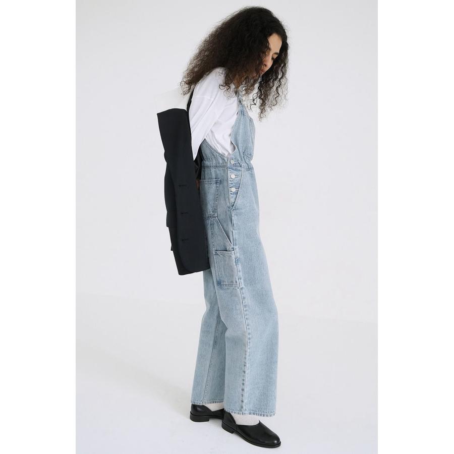 クラネ / CLANE オーバーオール - WAIST ADJUST OVERALLS - BLUE