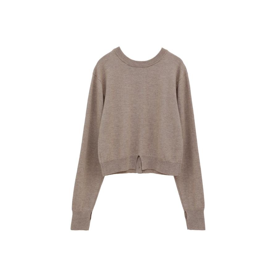 【週末限定価格‼︎】CLANE ARRANGE KNIT TOPS サイズ2 CLANE（クラネ） アレンジニットトップス - ARRANGE KNIT TOPS BEIGE