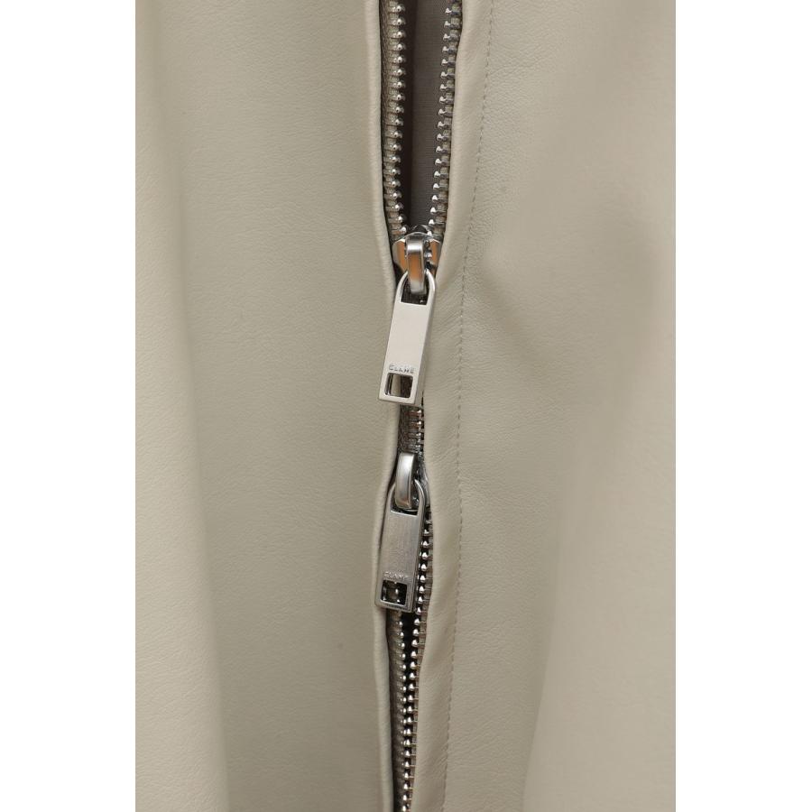 CLANE（クラネ） フェイクレザーバルーンジャケット - FAKE LEATHER