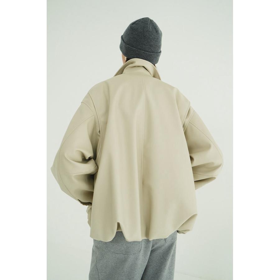 CLANE クラネ フェイクレザーバルーンジャケット新品 CLANE(クラネ) FAKE LEATHER BALLOON JACKET - COLDBECK ONLINE