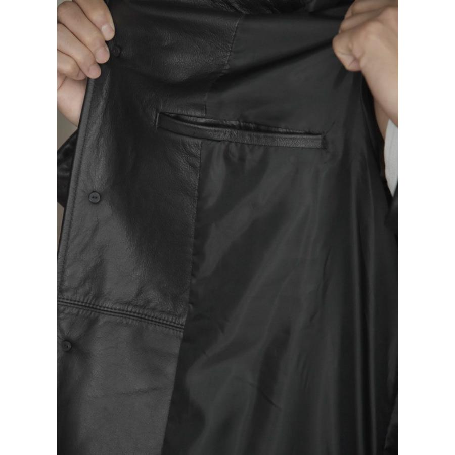 UNIVERSAL PRODUCTS ユニバーサルプロダクツ / レザーカーコート