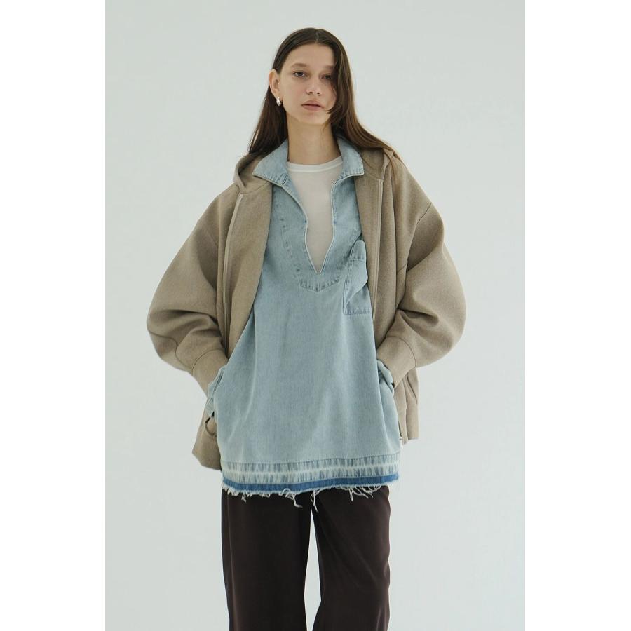 CLANE（クラネ） ライトオンス デニムシャツ - DENIM OVER SKIPPER