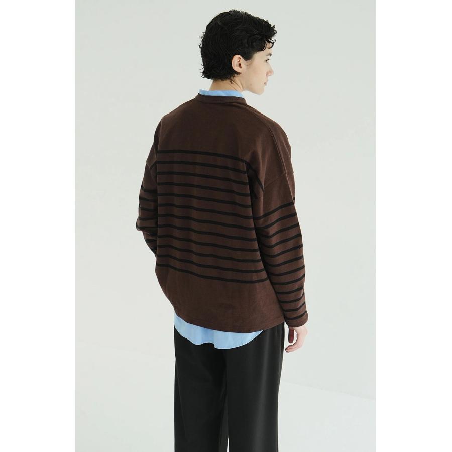 CLANE（クラネ） ヘンリーネックデザイントップス - WIDE HENRY NECK